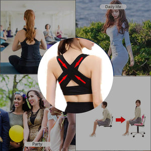 Posture Corrector Brace Women Adjustable Shoulder Chest Brace Support Belt  Vest for Health Care